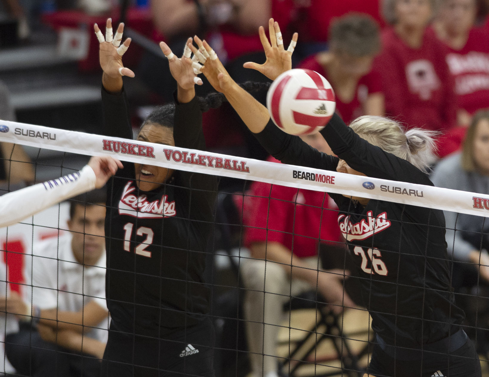 Nebraska volleyball vs. High Point, 9.13